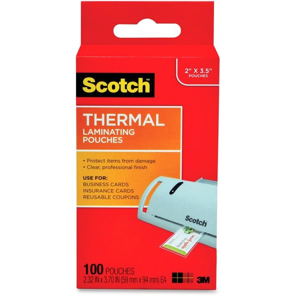 3M Thermal Pouches, Business Card TP5851-100
